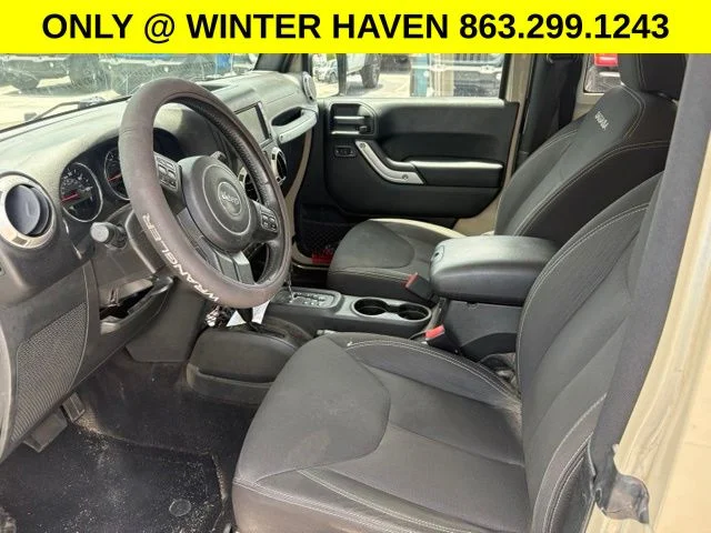 Used 2018 Beige Jeep Sahara image 8