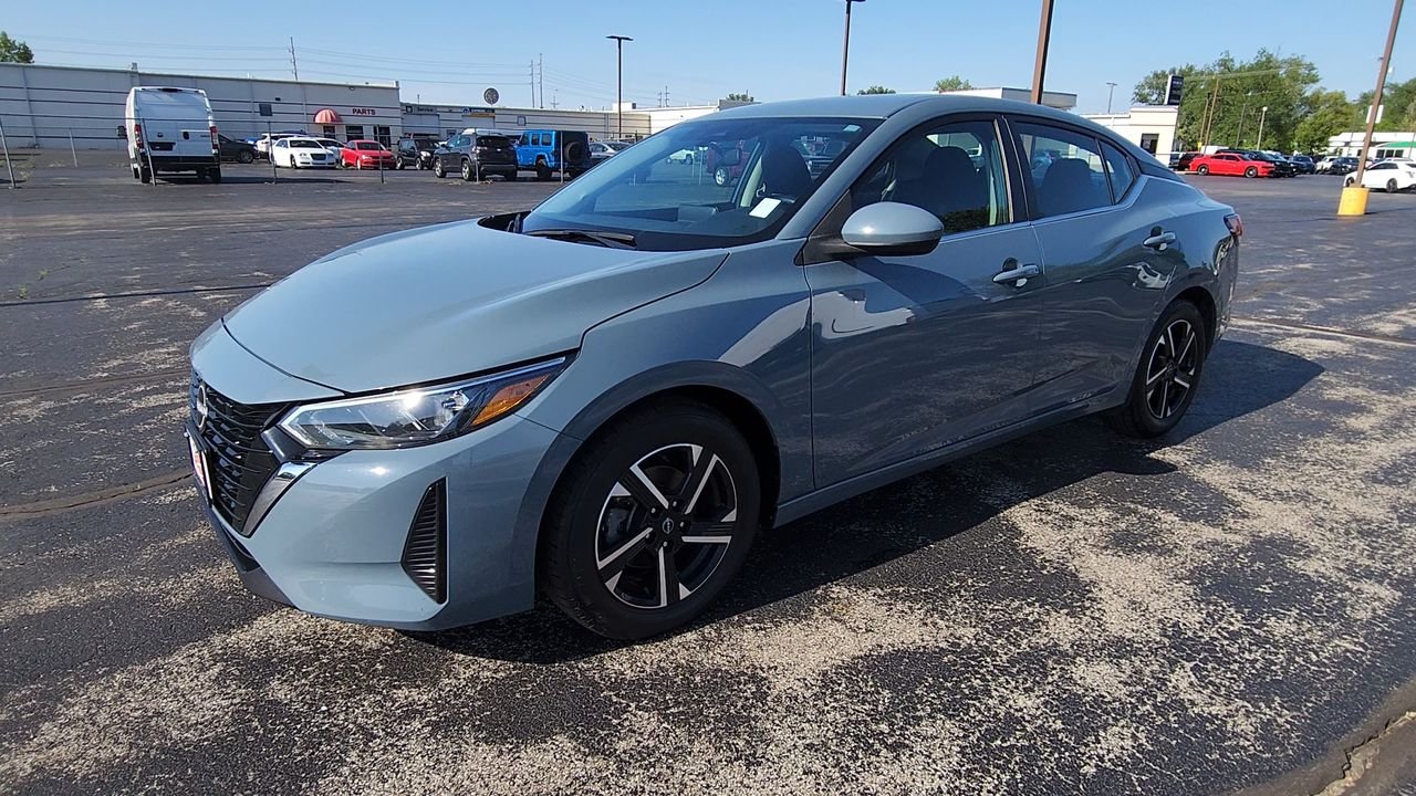 Used 2024 Atlantic Gray Metallic Nissan SV image 4