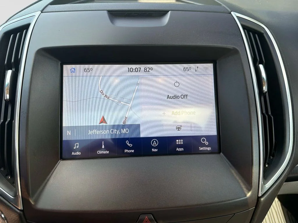 Used 2020 Blue Ford Titanium image 24