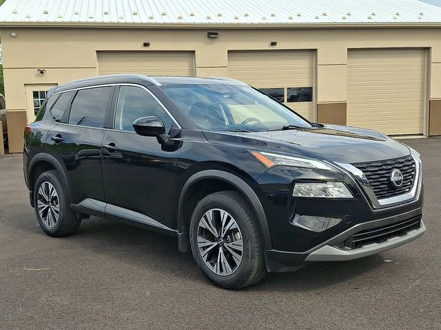 Used 2023 Black Nissan SV image 1