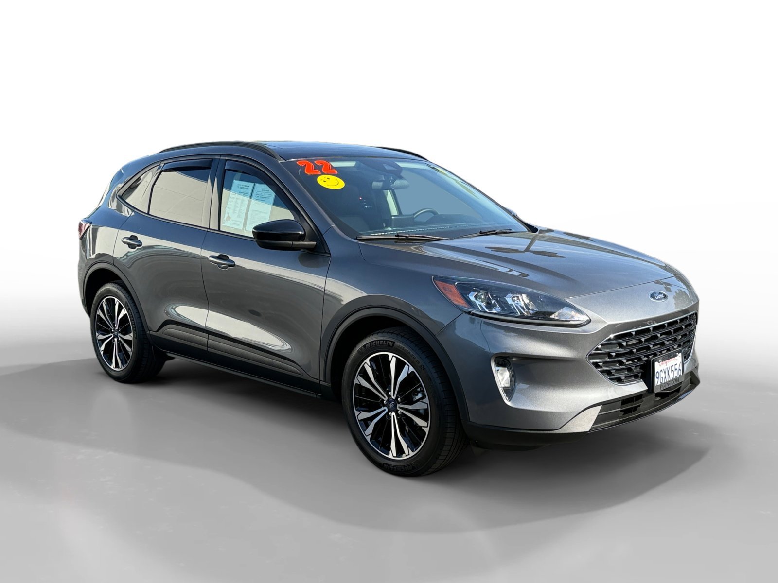 Used 2022 Gray Metallic FORD SEL image 7
