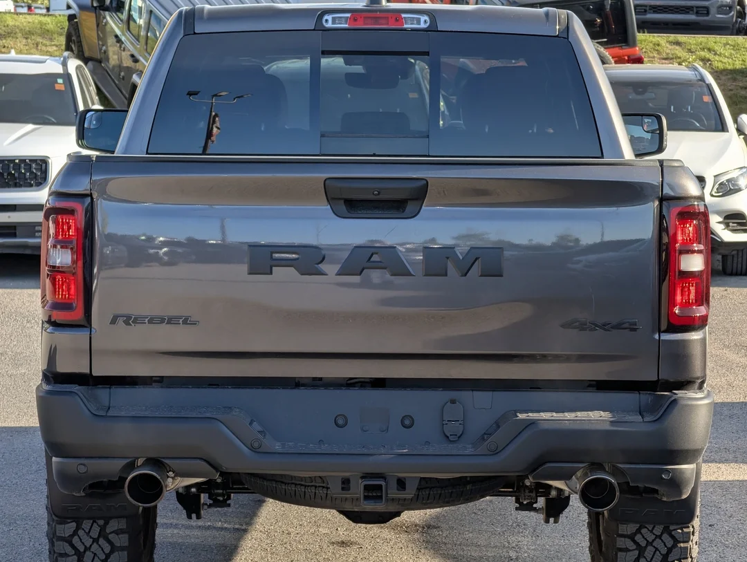 New 2026 Grey RAM Rebel - - 4x4 - All-Terrain Tires - Heated Front Seats - Trailer Brake Control & More! image 7