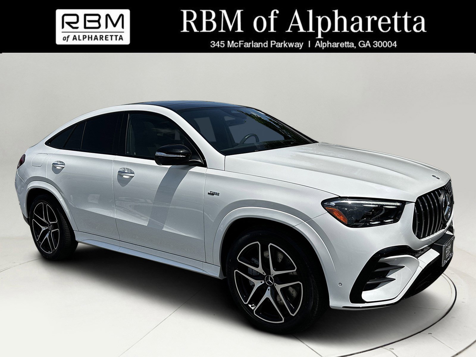 Certified Used 2025 White Mercedes-Benz AMG® GLE 53 image 1