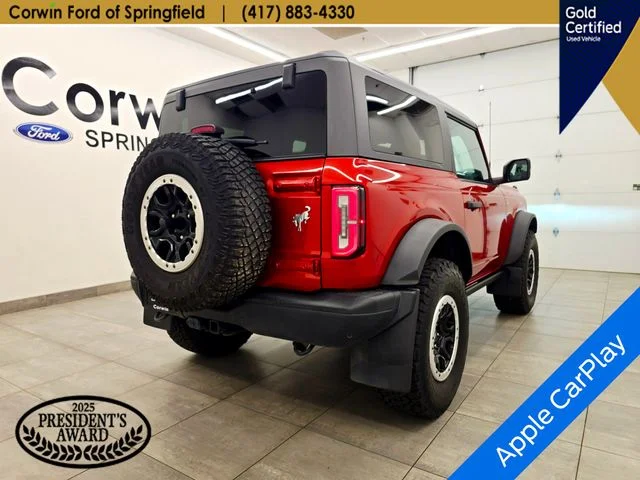 Certified Used 2023 Hot Pepper Red Metallic Tinted Clearcoat Ford Badlands image 7