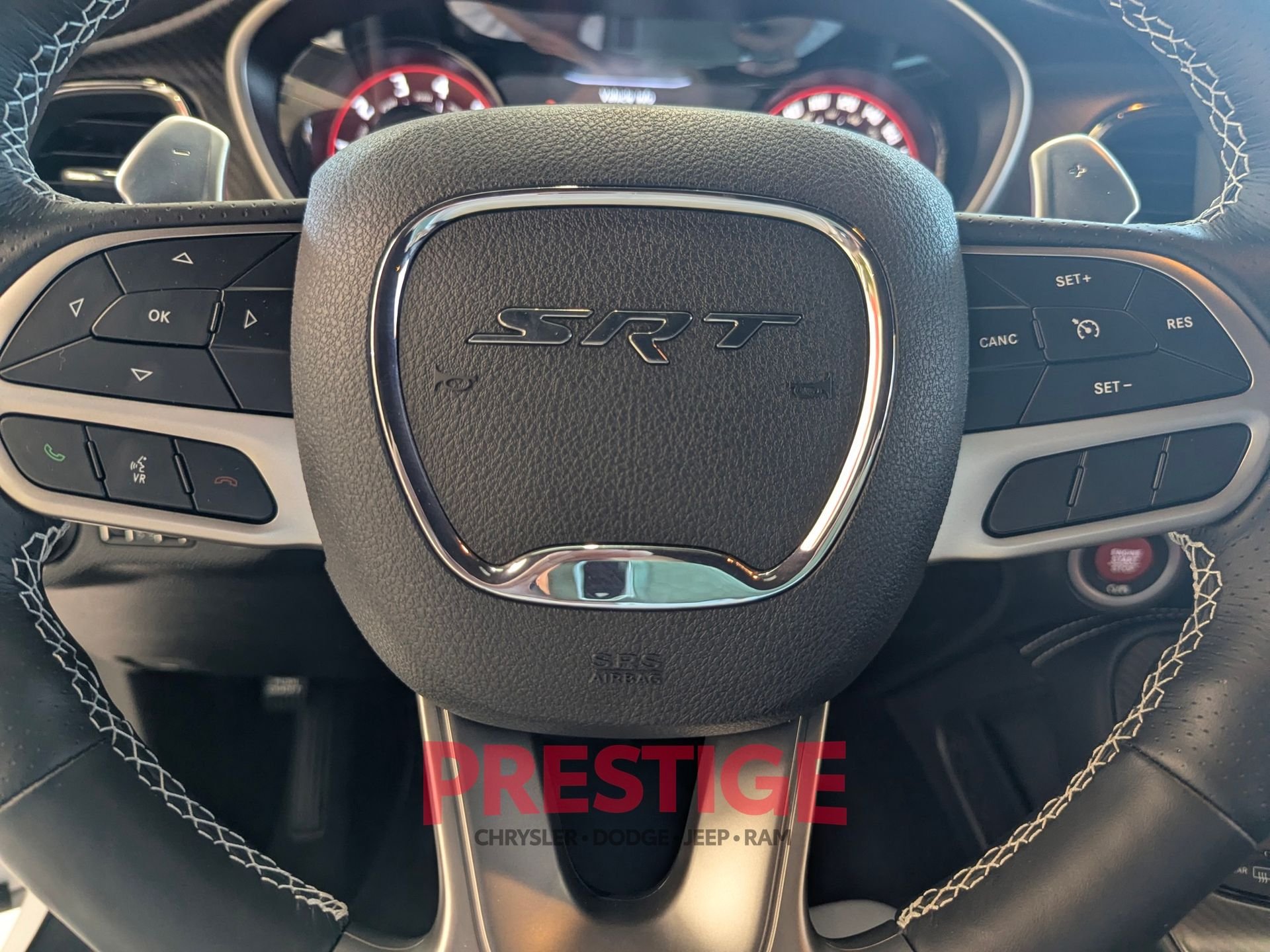 Used 2023 White Dodge SRT Super Stock image 16
