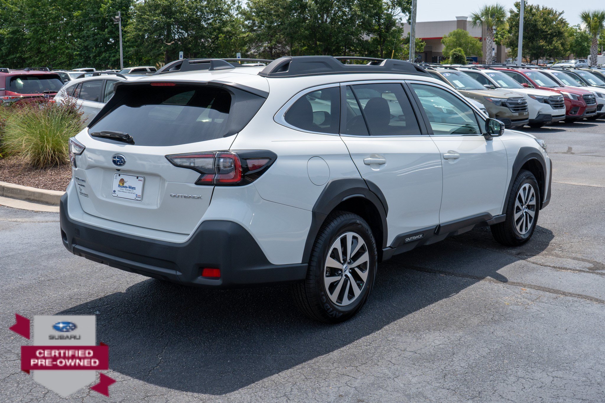 Certified Used 2024 Crystal White Pearl Subaru Premium image 3
