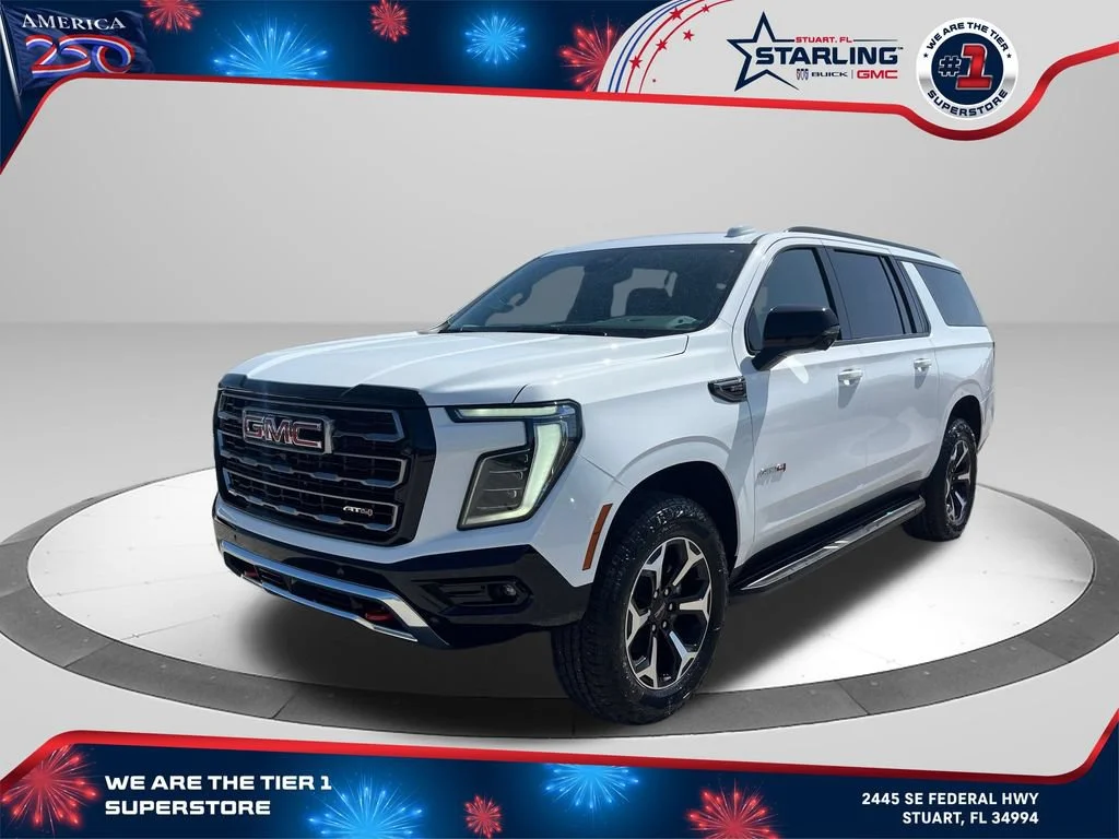 New 2026 Summit White GMC AT4 image 1