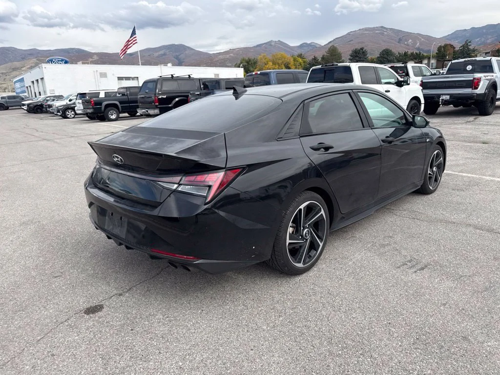 Used 2021 Phantom Black Hyundai N Line image 6
