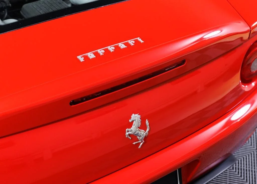 Used 2003 Rosso Corsa Ferrari Spider OEM Manual image 31