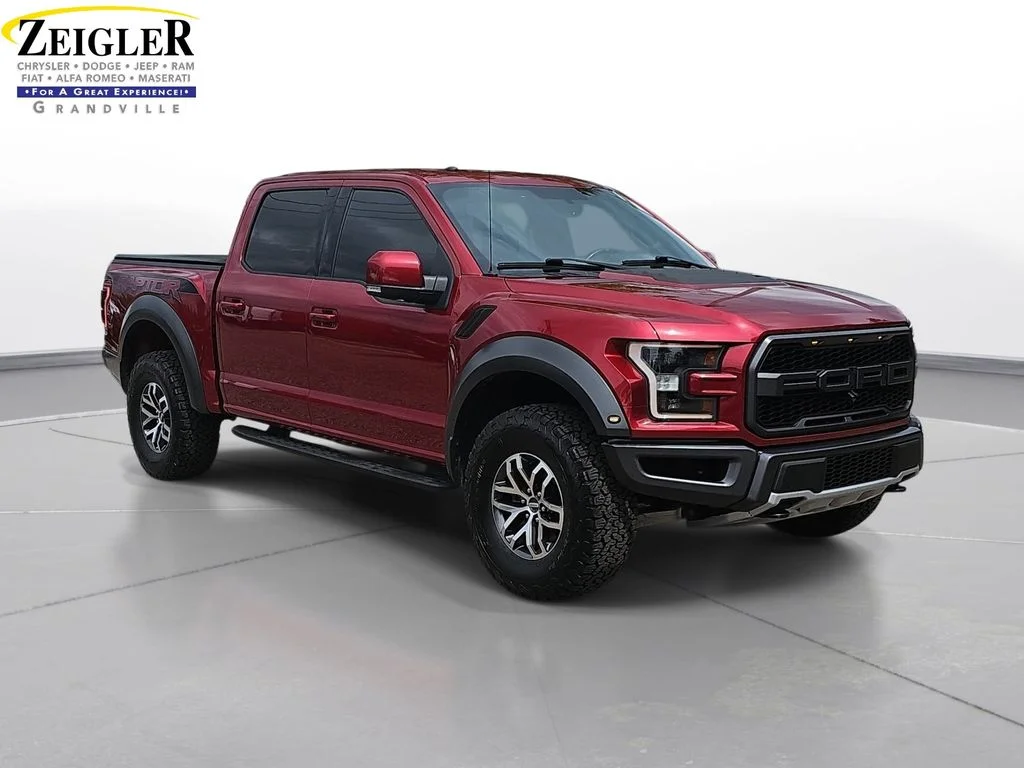 Used 2018 Red Ford Raptor image 3