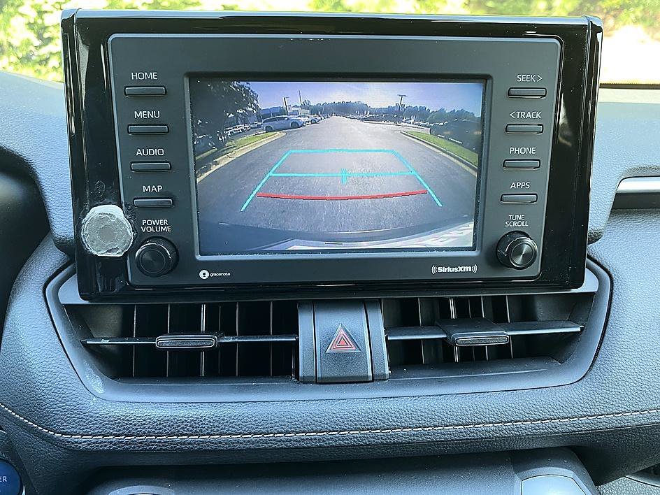 Used 2020 Midnight Black Metallic Toyota Hybrid XLE image 19