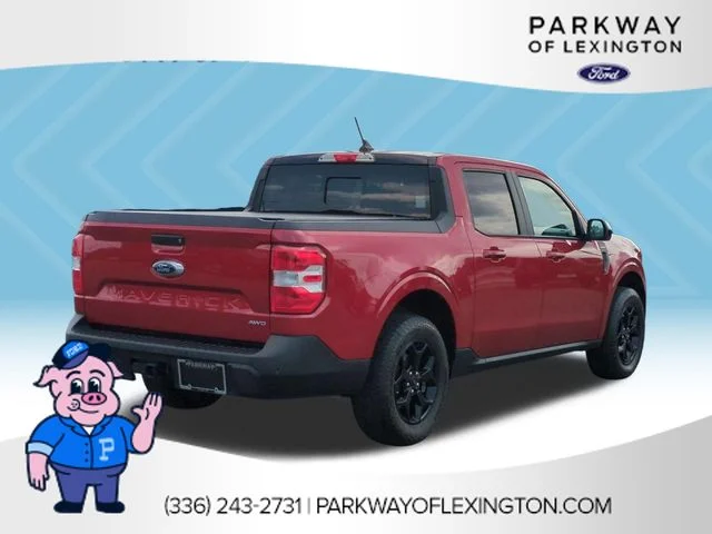 Used 2022 Red Ford Lariat image 5