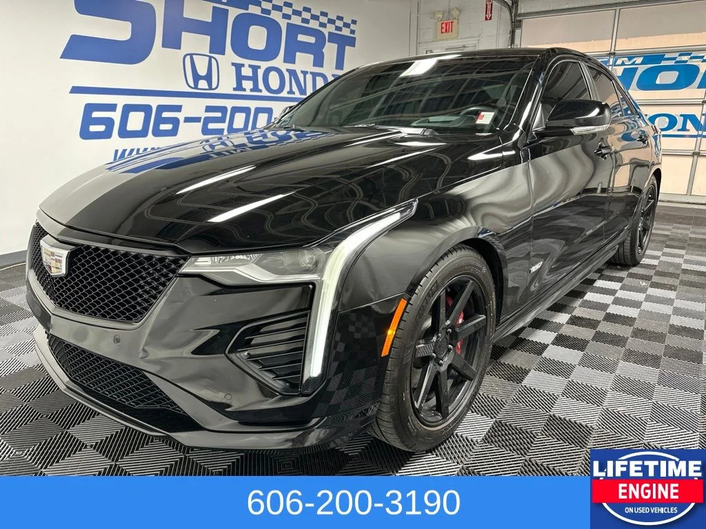 Used 2022 Black Cadillac V-Series image 1