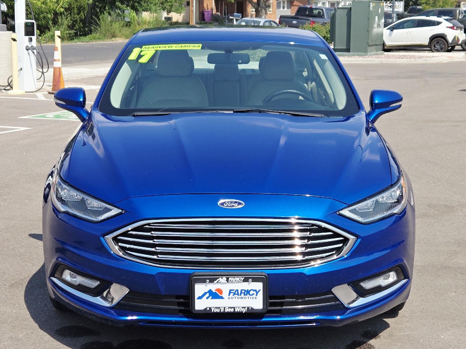 Used 2017 Lightning Blue Ford SE image 2