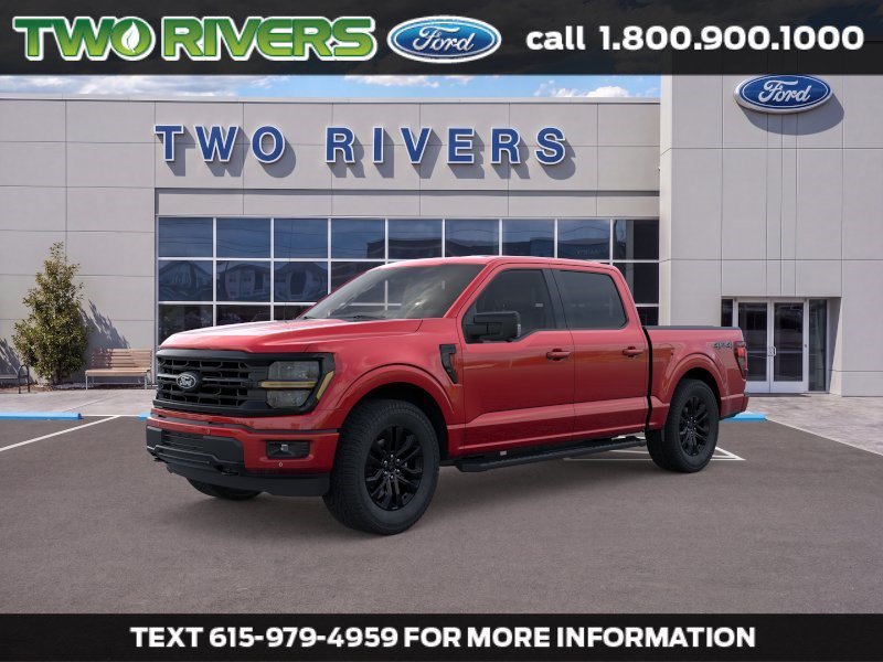 New 2026 Ruby Red Metallic Tinted Clearcoat Ford XLT image 1
