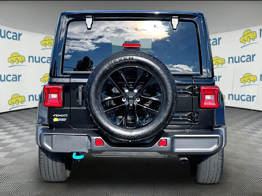 Used 2024 Black Jeep Sahara 4xe image 5