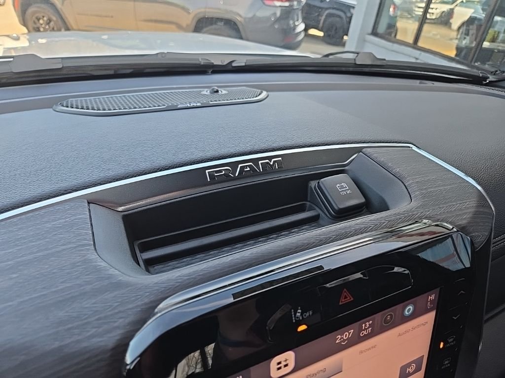 New 2026 Bright White Clear-Coat Exterior Paint RAM Laramie image 57