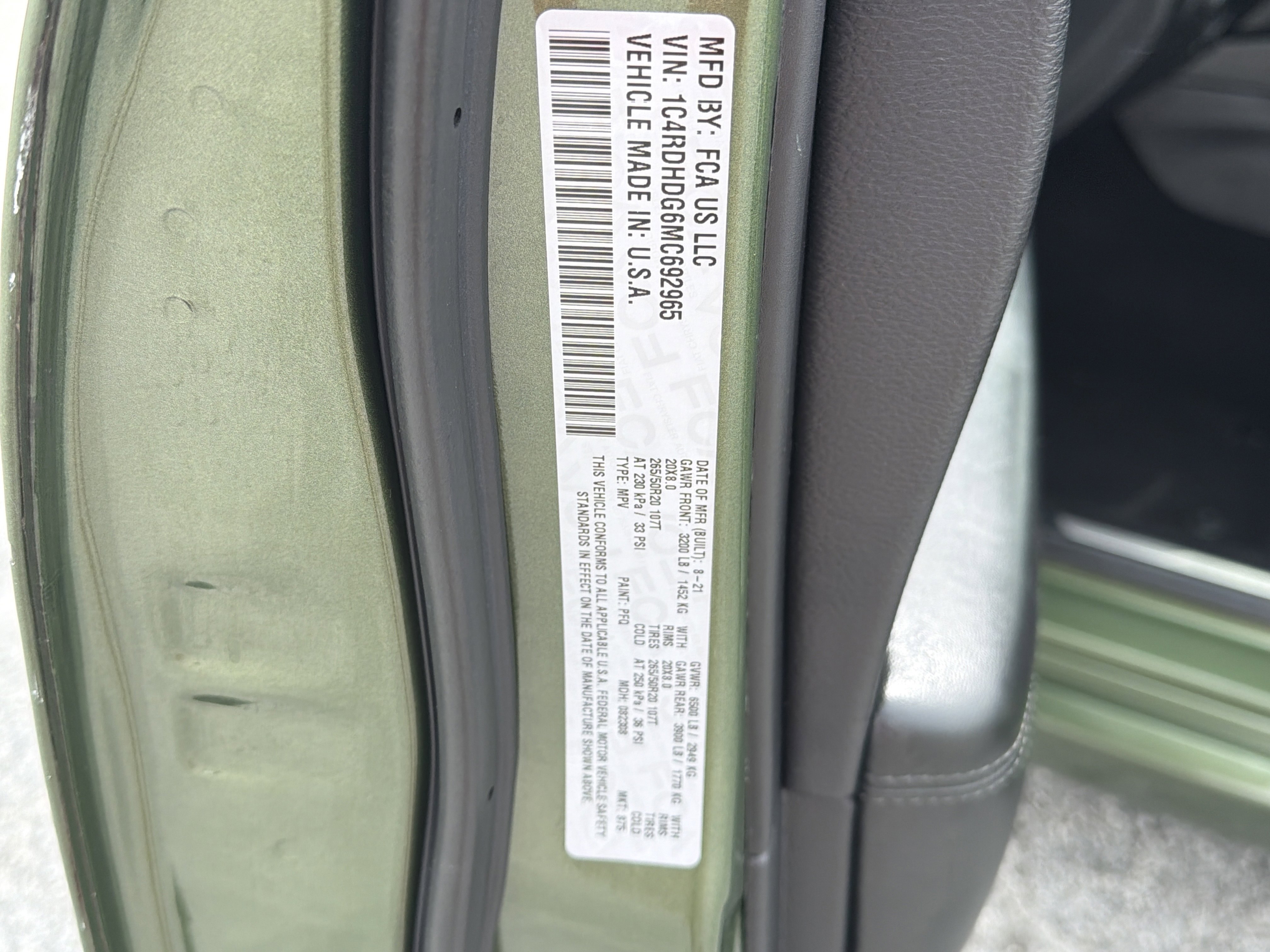 Used 2021 F8 Green Clearcoat Dodge GT Plus image 35