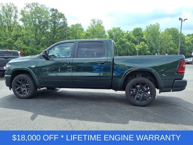 New 2026 Serrano-Green Metallic Exterior Paint RAM Laramie image 4
