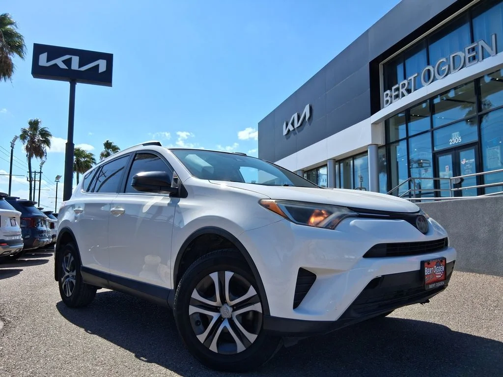 Used 2018 White Toyota LE image 1