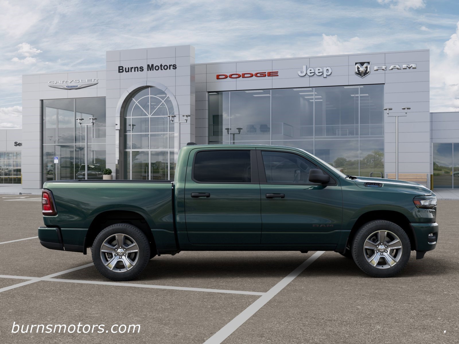 New 2026 Serrano-Green Metallic Exterior Paint RAM Express image 21