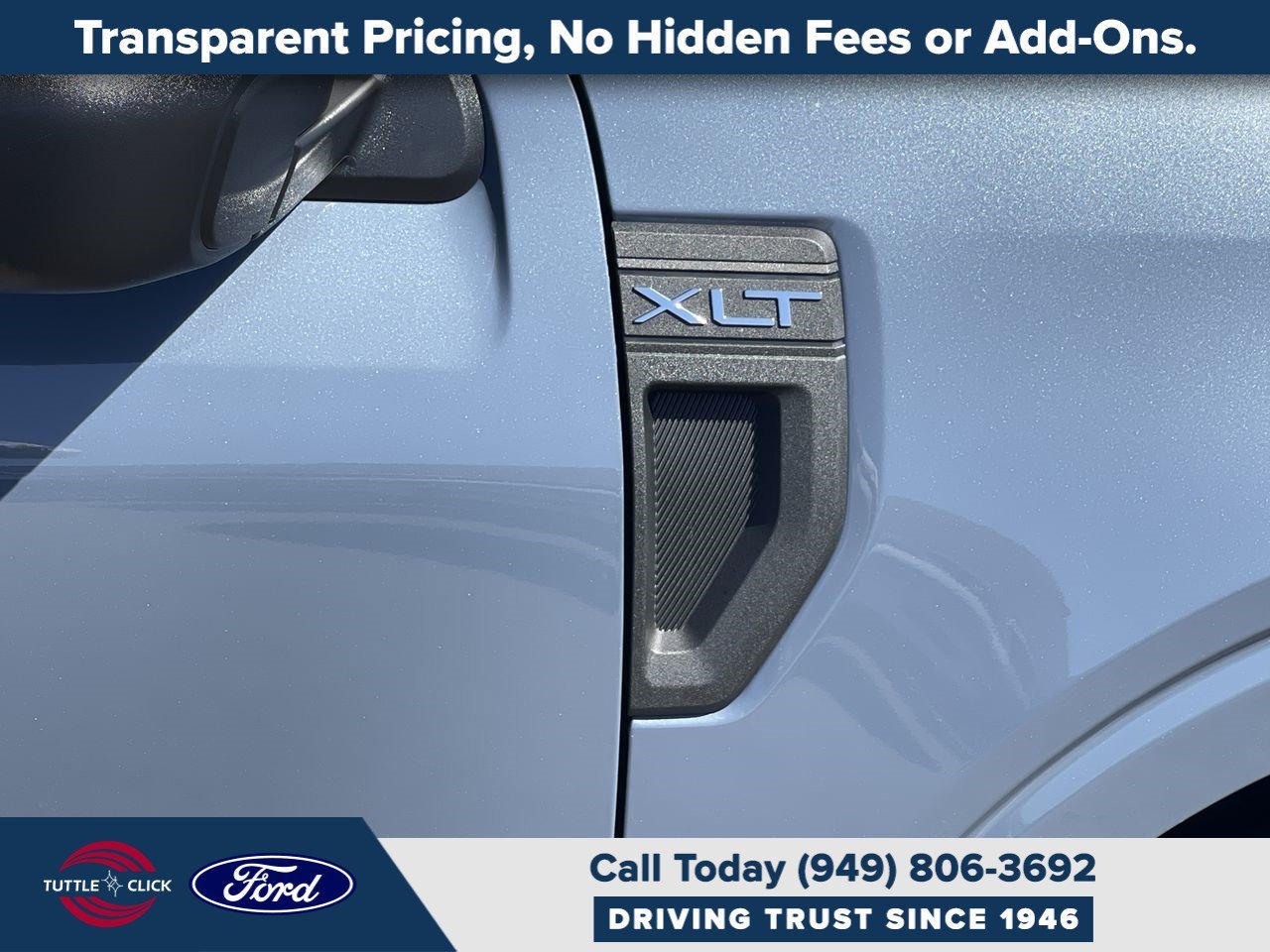 Certified Used 2025 Azure Gray Ford XLT image 17