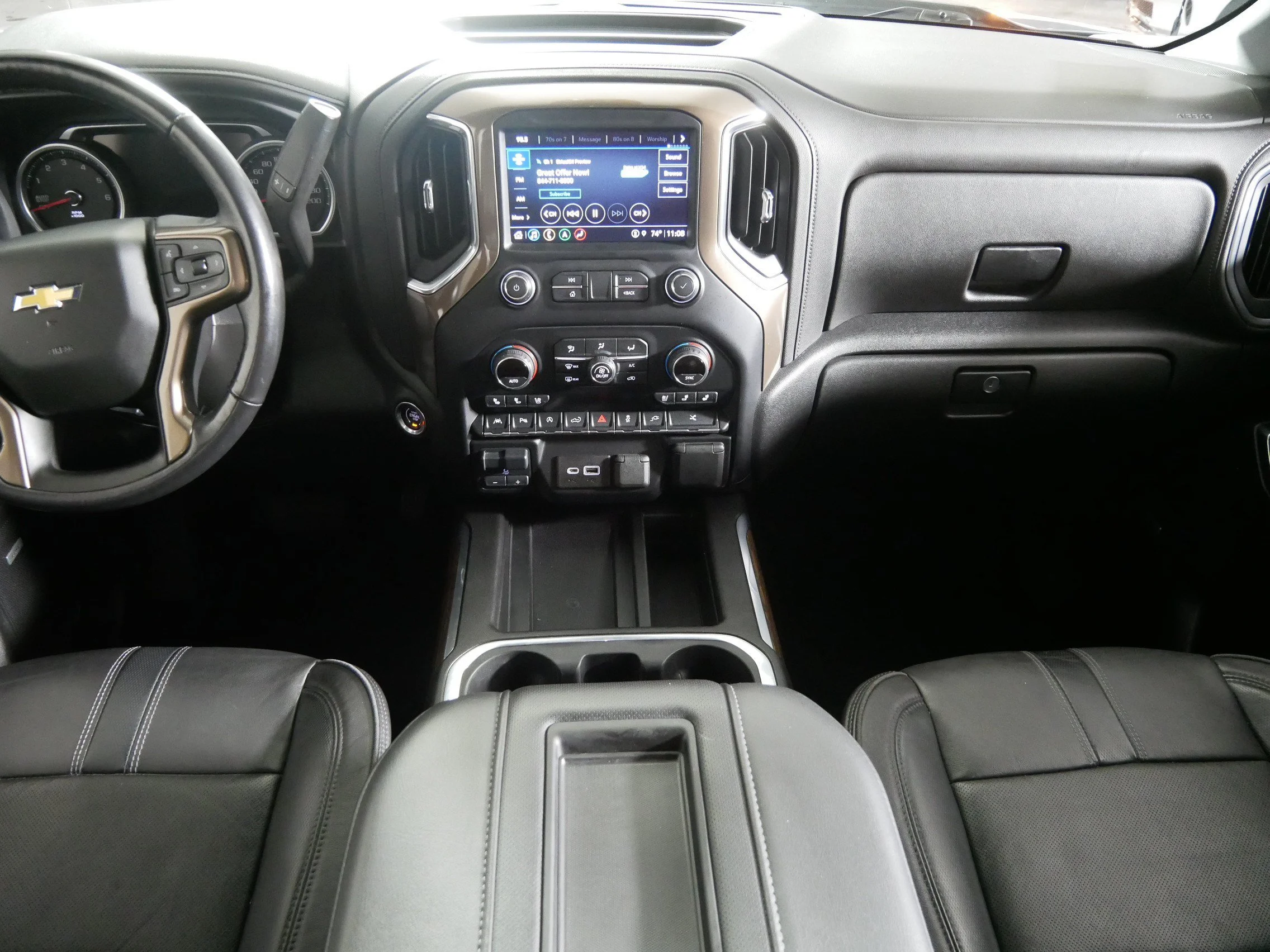Used 2021 Satin Steel Metallic Chevrolet High Country image 10