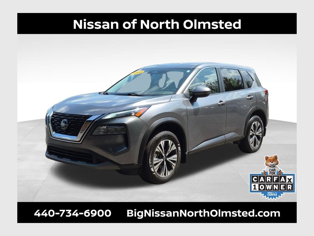Certified Used 2023 Gun Metallic Nissan SV image 1