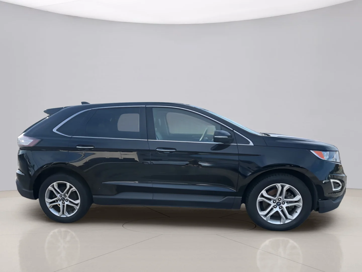Used 2017 Black Ford TITANIUM image 6