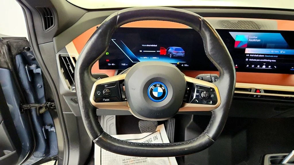 Used 2025 Storm Bay Metallic BMW xDrive50 SAV w/ Premium, Sport, Luxury Pkgs & Air Suspension image 13