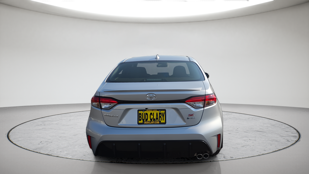 New 2026 Classic Silver Metallic Toyota Hybrid SE image 9