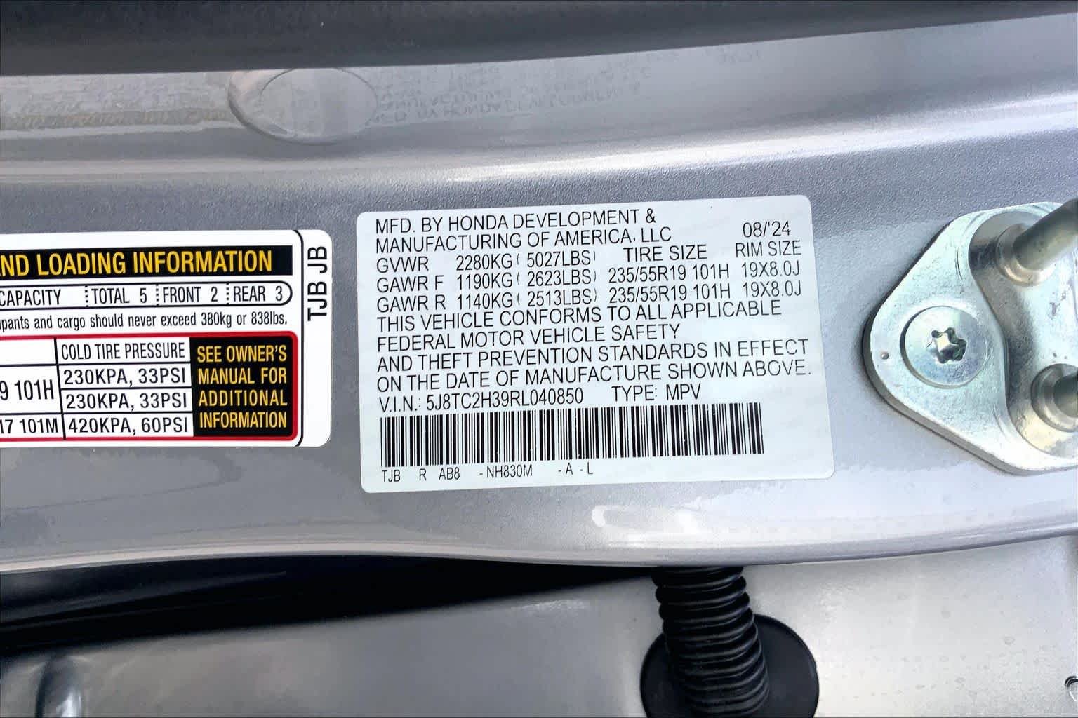 Certified Used 2024 Lunar Silver Metallic Acura SH-AWD image 37