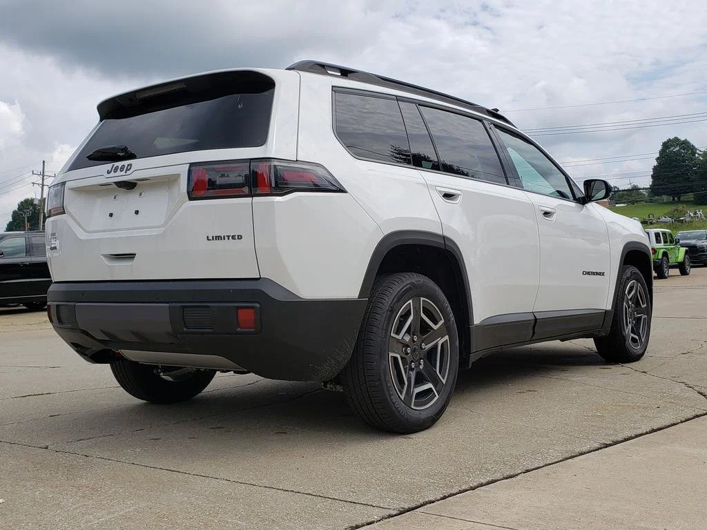 New 2026 Bright White Clearcoat Jeep Limited image 3