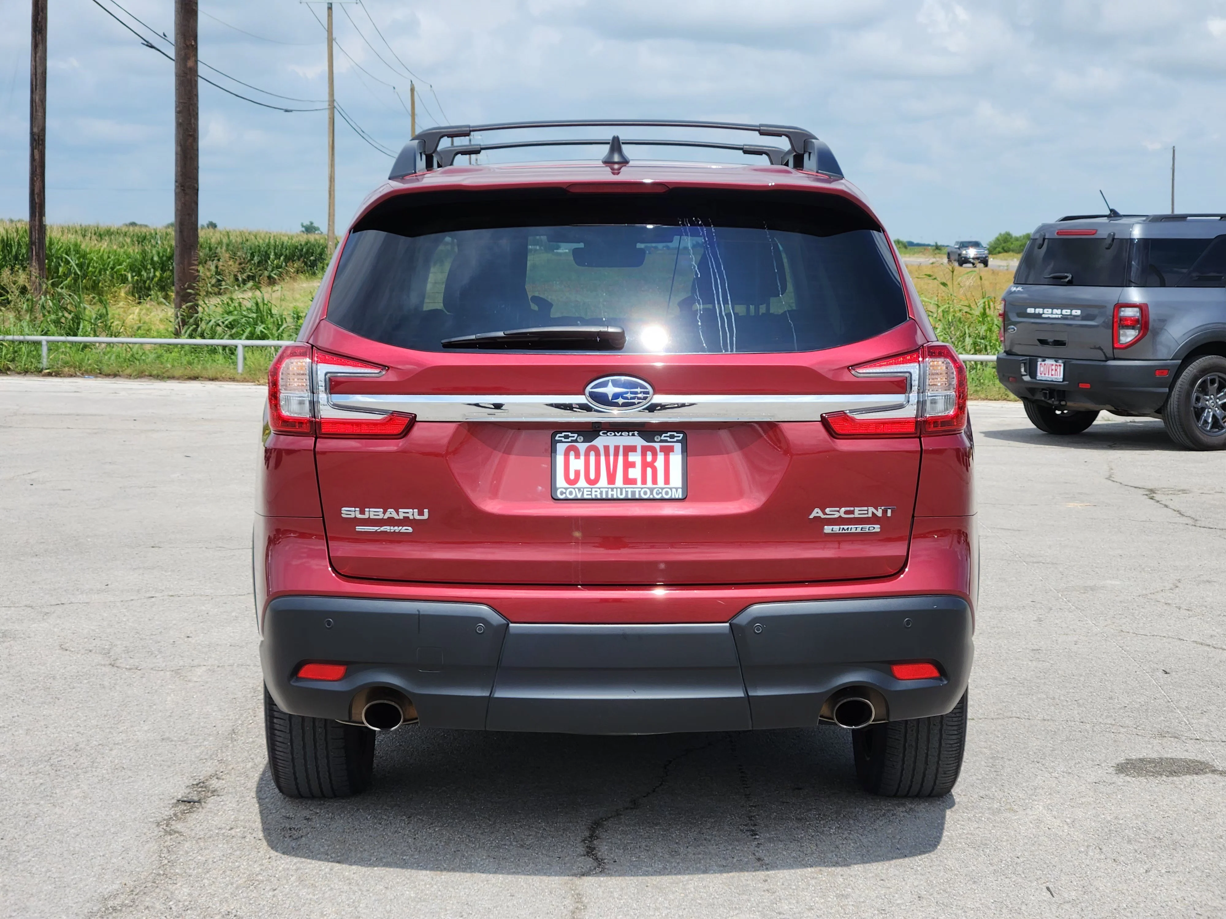 Used 2024 Crimson Red Pearl Subaru Limited image 6