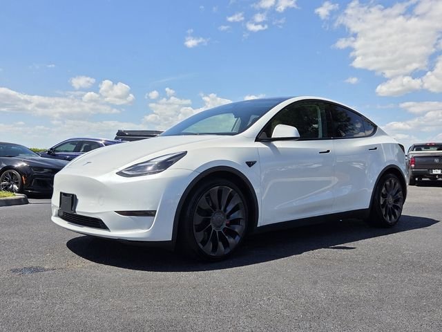 Used 2023 Tesla Model Y Performance with VIN 7SAYGDEF9PF837136 for sale in Clermont, FL
