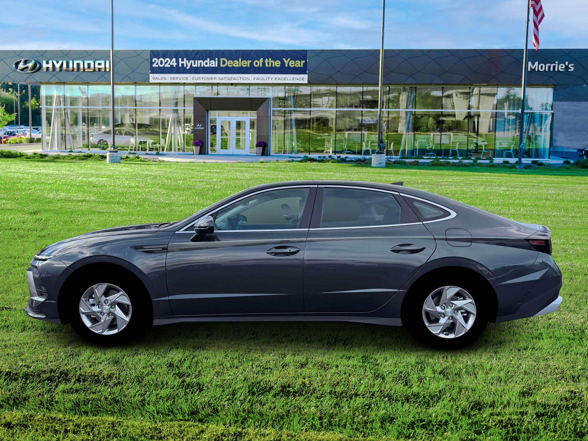 New 2026 Gray Hyundai SE image 3