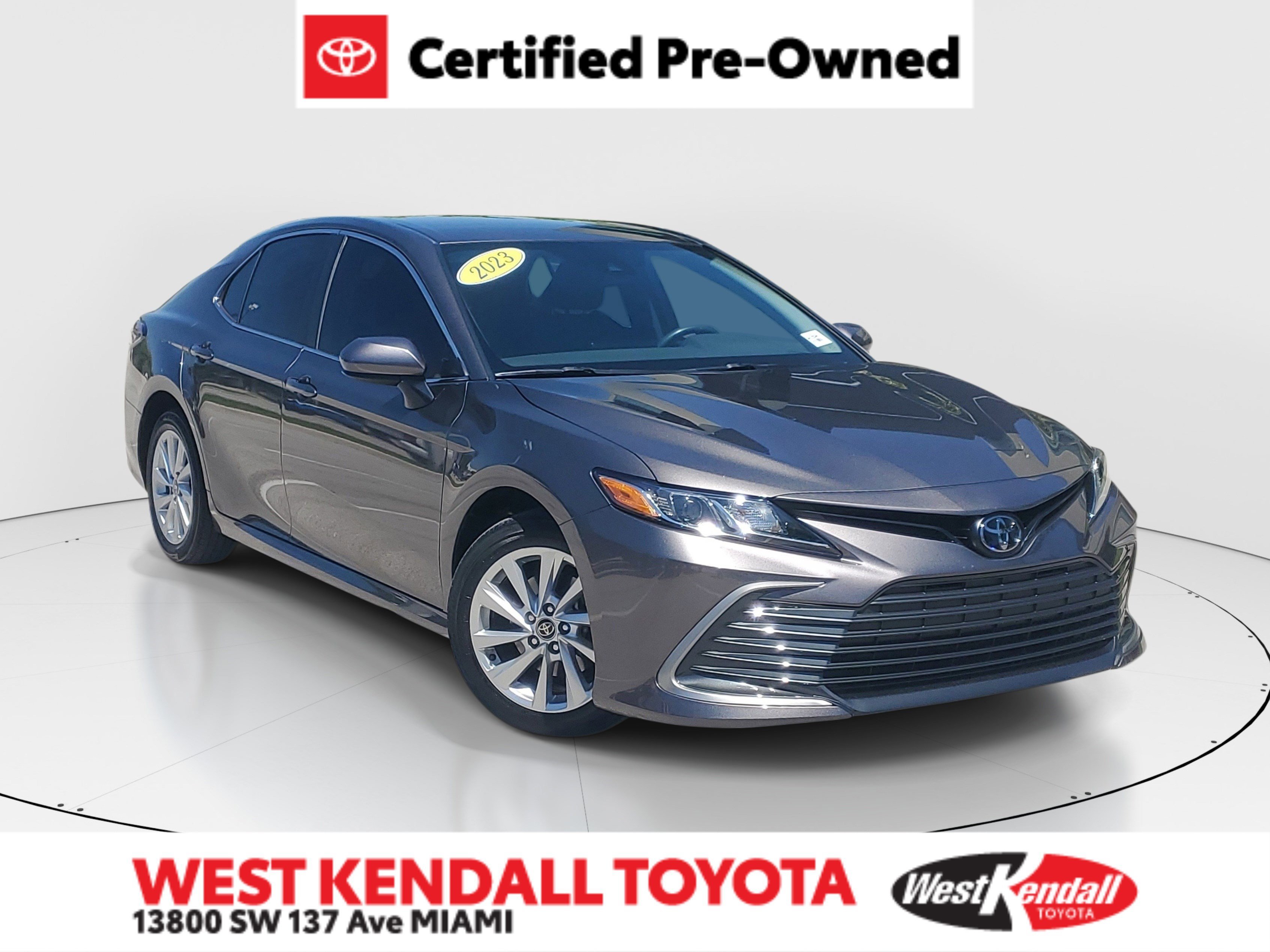 Used 2023 Predawn Gray Mica Toyota LE image 1