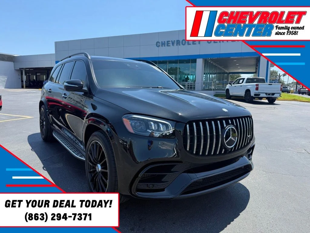 Used 2024 Black Mercedes-Benz GLS 63 AMG® image 1
