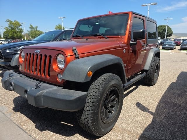 Used 2014 Orange Jeep Sport image 3