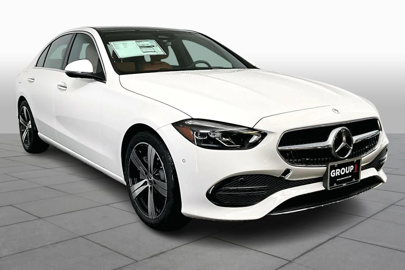New 2026 Polar White Mercedes-Benz C 300 image 2