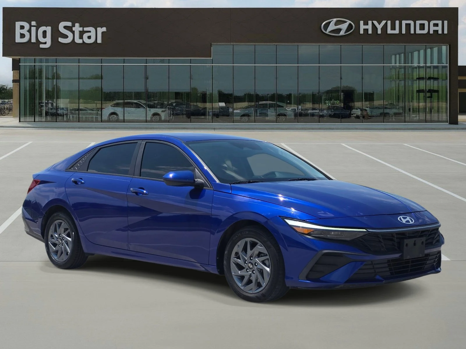 Used 2024 Intense Blue Hyundai SEL image 6