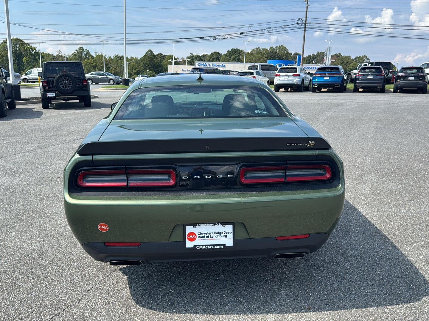 Used 2022 F8 Green Dodge R/T Scat Pack Widebody image 4