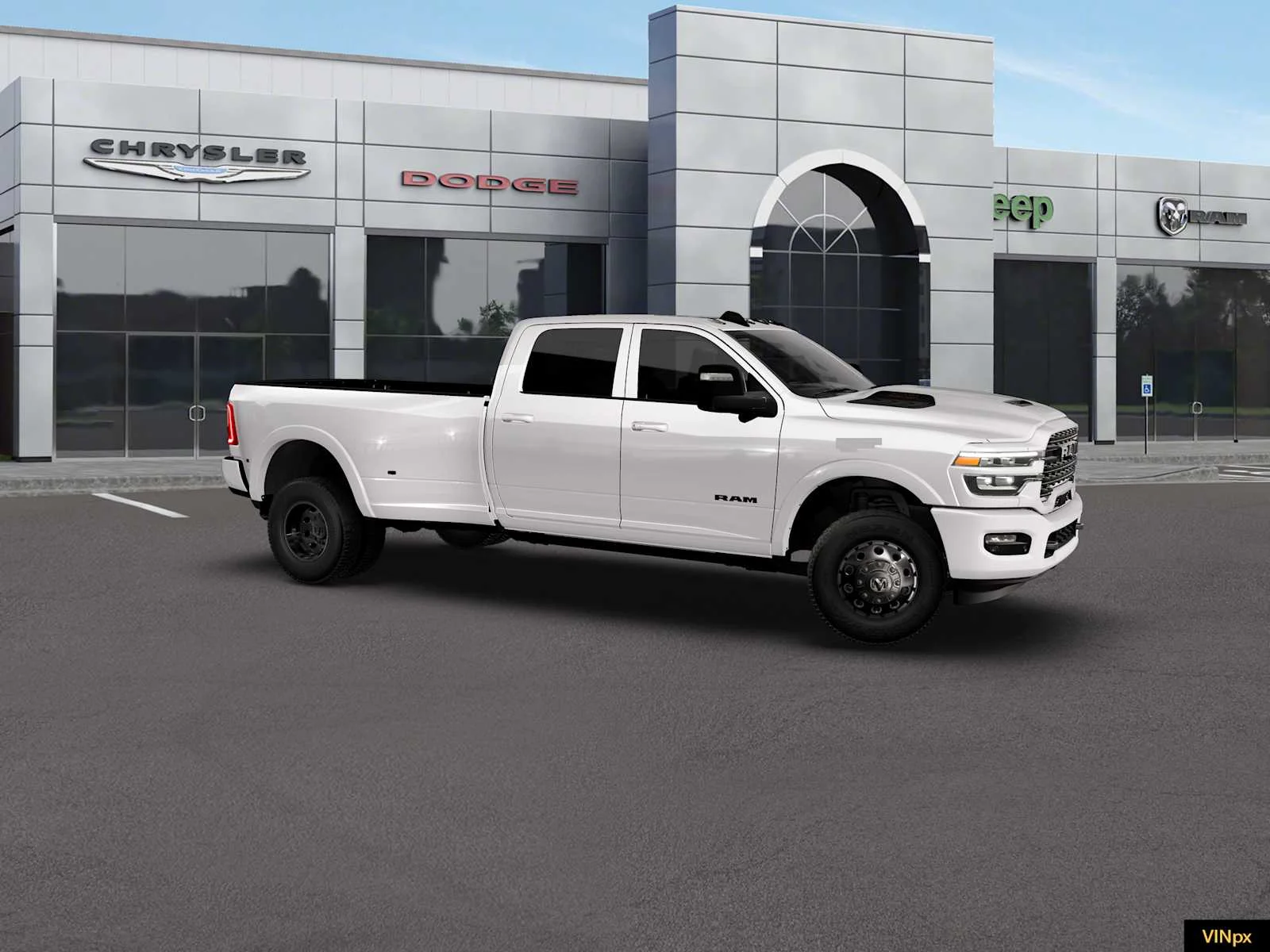 New 2026 Bright White Clear-Coat Exterior Paint RAM Limited image 10