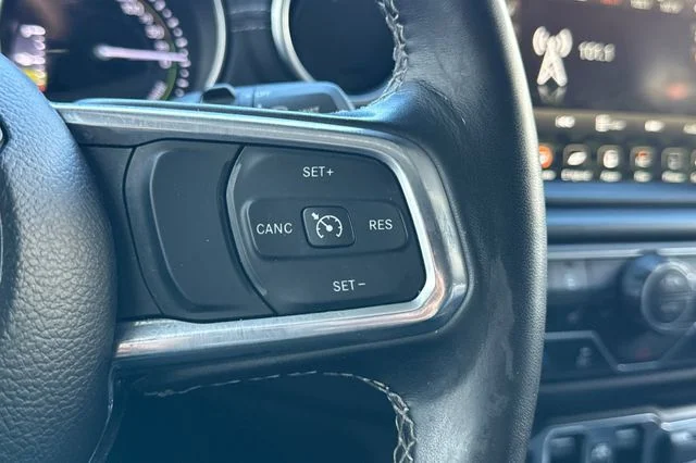 Used 2023 Silver Jeep Sahara 4xe image 28