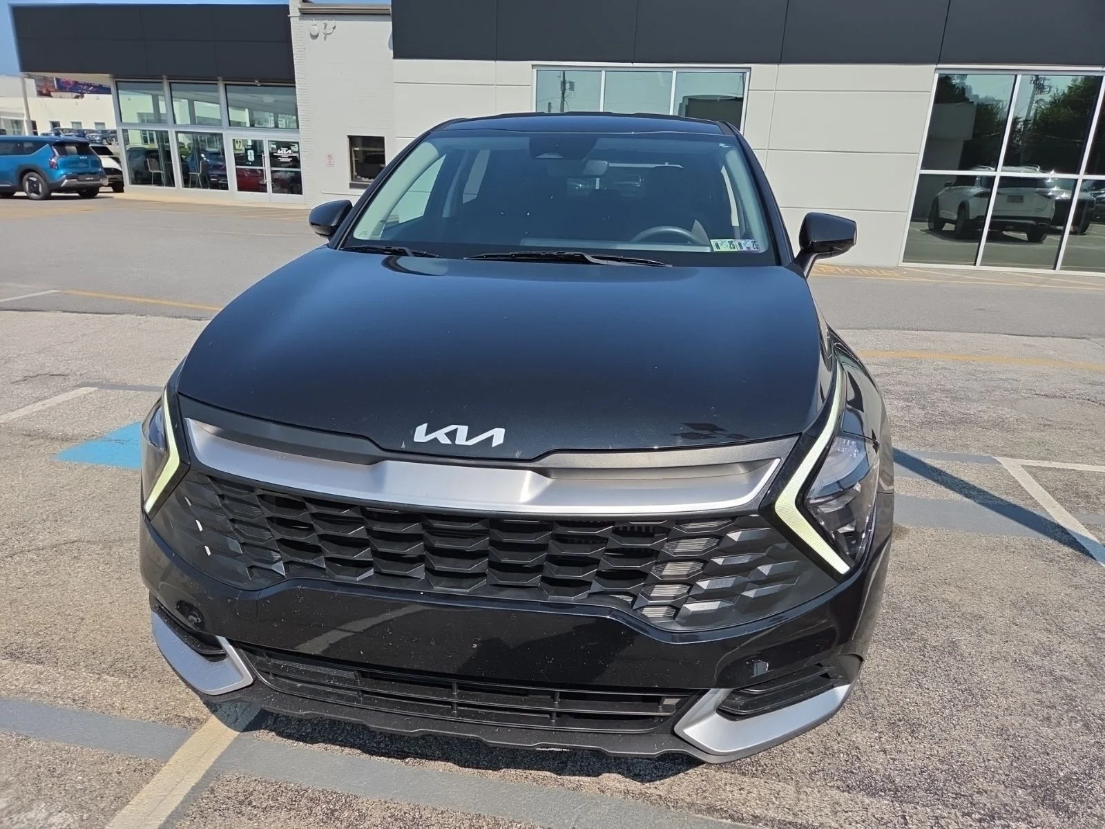 Certified Used 2023 Black Kia LX image 2