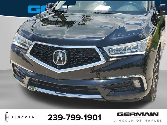 Used 2020 Black Acura Advance image 13