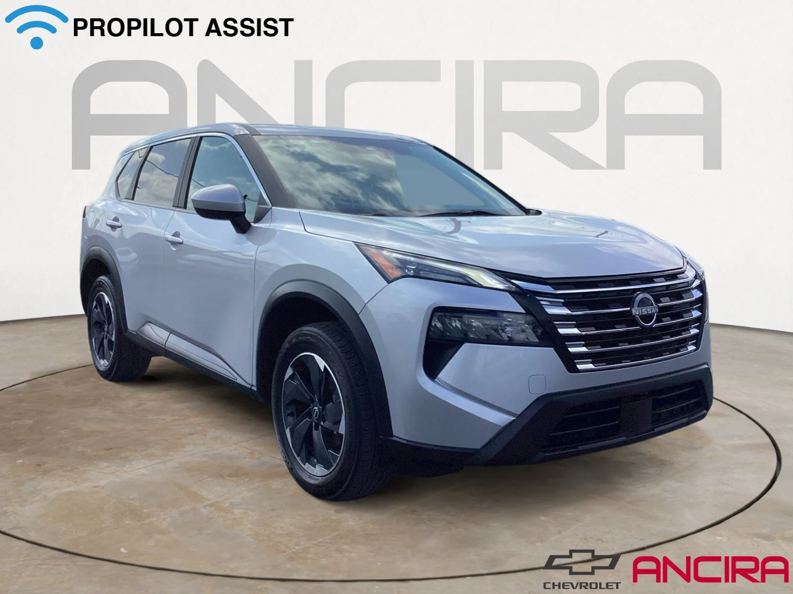 Certified Used 2024 Brilliant Silver Metallic Nissan SV image 1