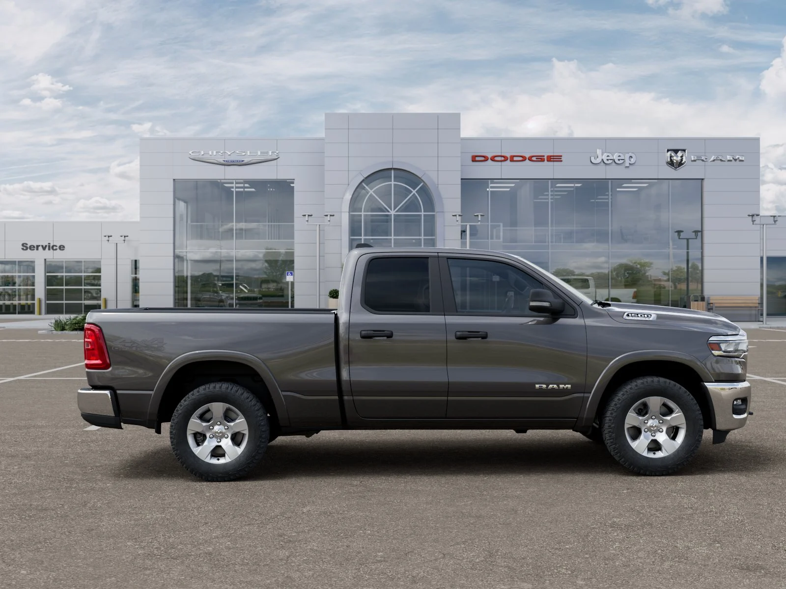 New 2026 Granite Crystal Metallic Clearcoat RAM Big Horn image 47