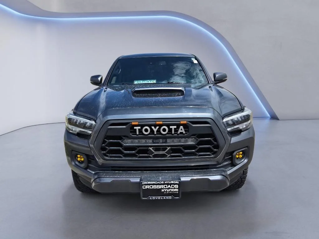 Used 2022 Magnetic Gray Metallic Toyota TRD Sport image 8