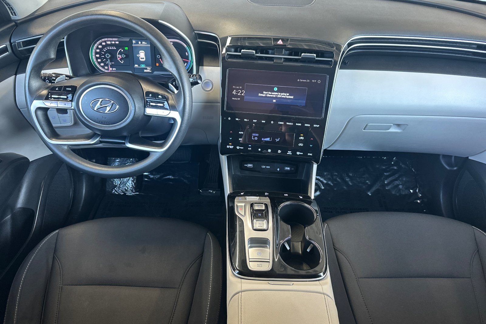 Used 2024 BLACK Hyundai Blue image 12